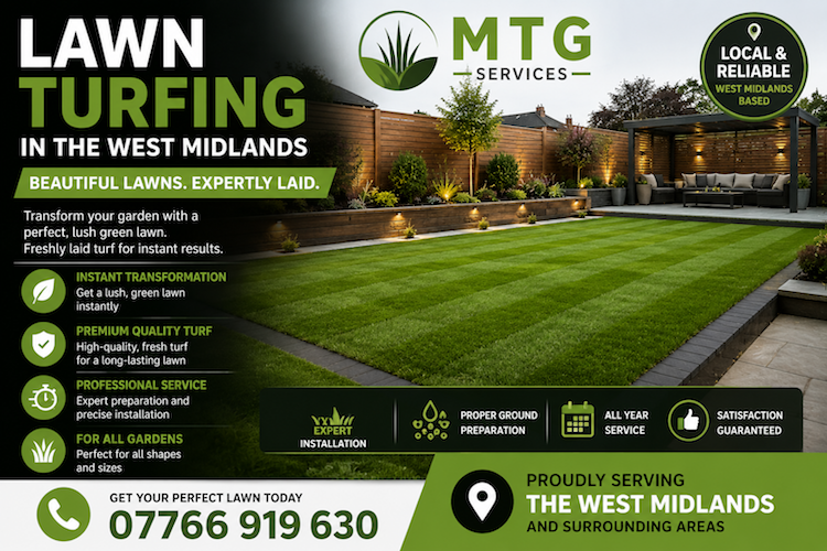 Lawn turfing Kempsey